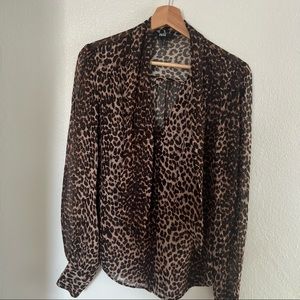 j PAIGE Leopard Blouse
